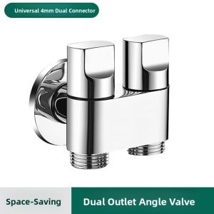 WONREFACT | One-In Two-Out Dual-Control Faucet 3-Way Valve