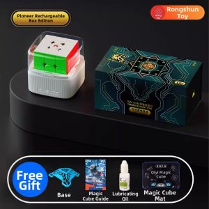 QY TOYS | Smart Magnetic AI Cube Toy for Racing and Online Battles