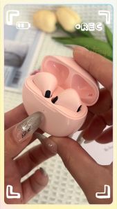 Pro6 TWS Bluetooth Earbuds Nirkabel Bluetooth Earphone Touch Control 9D Headset Stereo Build-in Mic
