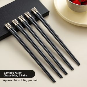 Non-slip High Temperature Resistant Machine Washable Chopsticks