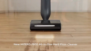 HIZERO F600 Cordless Floor Cleaner | 180° Lay-Flat & Silent | All-in-One Bionic Series