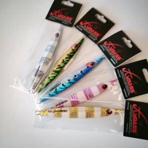Mồi Câu Cá Bằng Kim Loại Mạ Sắt PROBEROS 1PC 3D Laser Hard Fish Bait Trọng Lượng 60-100g Mồi Giả Câu Cá Biển Dùng Cho Câu Cá Trên Bờ Và Câu Cá Biển Khơi.