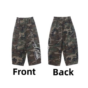 CBXLAB | American Highstreet Spicey Worker Chic Camouflage Sliver Casual Pants