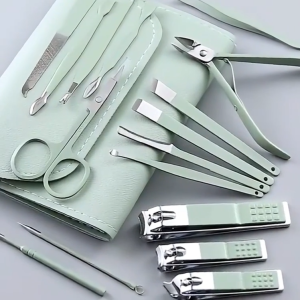 Stainless Steel Nail Care Set – Nail Clippers Nail Trimmers And Trimming Tools Professional Nail And Pedicure Set Available In 7-Piece Or 16-Piece Sets