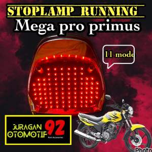 Lampu megapro primus Stoplamp running