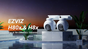 EZVIZ H80X Dual CCTV 4mp Outdoor Camera Color Night Vision F1.0 Aperture AI-Powered Shape Detection