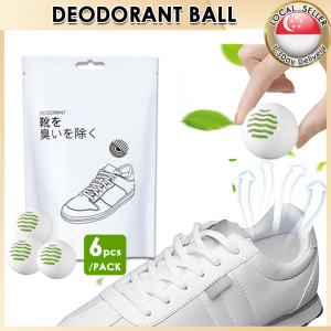 🇸🇬12Pcs Shoe Deodorant Ball Sneaker Balls Deodorant Capsules Shoe Fragrance Perfume Ball Air Freshener Wardrobe Fresh Ball