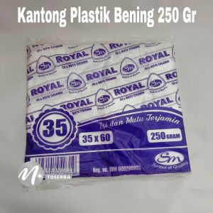Kantong Plastik Kresek Royal Bening isi 250 Gram