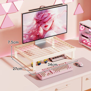 WUBUWEI | Desk Organizer Display Stand Double Layer