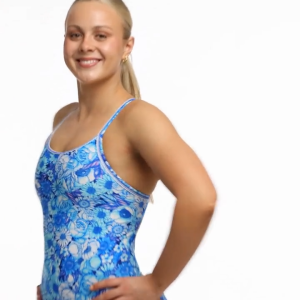 FUNKITA Ladies Diamond Back One Piece Swimsuit