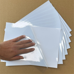 Transparent Adhesive Free PVC Protection Film for Driving Licenses