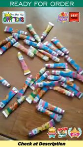 [COD] Mainan Anak Pelembungan Blendungan 3pcs/5pcs/15pcs - Mainan Jadul Balon Tiup Ukuran Kecil - Balon Odol Tiup