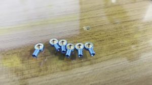10pcs M2 Link Rod Tie Rod EndM2.0 Ball Joint 15mm Linkage Ball Head Holder for Tamiya Mini 4WD HSP RC Car Model Boat