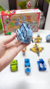 Bộ Lắp Ráp Chữ Số Tạo Robot Siêu Cool – Phát Triển Tư Duy Cho Bé