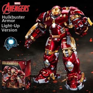 HANLIANG | Authentic Iron Man Hulkbuster Armor Movable Light-up Action Figure