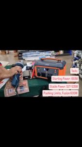 JQB Fusion 600 | LiFePO4 Battery | Portable Power Station | 600W | 555Wh (150000mAh)