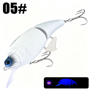 Mồi Câu Cá Tra Nhiều Khớp Nối 115cm 65g Mồi Crankbait Nổi Mồi Cứng Nhân Tạo Dành Cho Cá Đen Cá Chó Câu Cá Nước Mặn