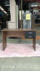 (PERABOT ANN) STUDY TABLE / WRITING TABLE / MEJA 2 DRAWER / MEJA BELAJAR / MEJA PEJABAT / MEJA 2 LACI