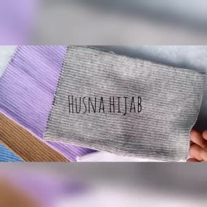 HUSNA HIJAB: Ciput Rajut Polos 1 Warna & Aksesoris Hijab