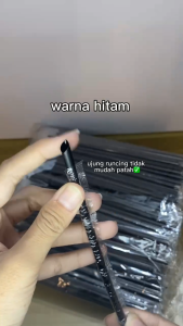 【500 PCS】Sedotan Hitam 6mm 20cm Steril Higienis Tebal Sedotan Lancip Runcing / Sedotan Plastik