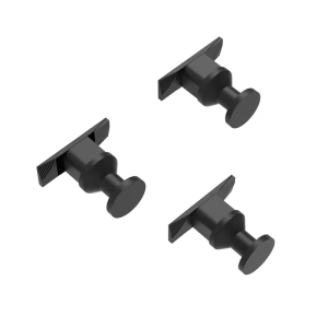 3PC The non-drilling snap-on wall-mounted sound-absorbing board hook hanger is suitable for sound-absorbing boards