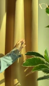 BUY 3 FREE 1 / 85% Satin Silk blackout Curtains.