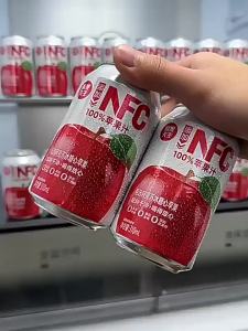 NFC 100% Apple Juice 0 Fat Healthy and Refreshing