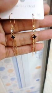 ANTING GANTUNG TITANIUM MOTIF SIMPLE DAN CANTIK ANTI LUNTUR SELAMANYA