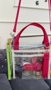 Tas mika pvc totebag rainbow Tas selempang
