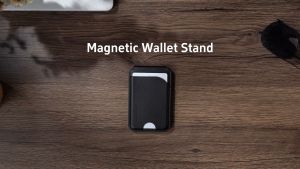 Ví Đựng Thẻ Từ Tính Dux Ducis Neva Series Kiêm Chân Đế Giá Đỡ Đựng Tối Đa 5 Thẻ Xuyên NFC