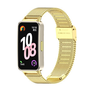 mijobs | Dây Đeo Kim Loại Milanese Bằng Thép Không Gỉ Tương Thích Với Huawei Band 11 10 9 8 Dây Đeo Tay Thông Minh Thay Thế Cho Đồng Hồ Huawei