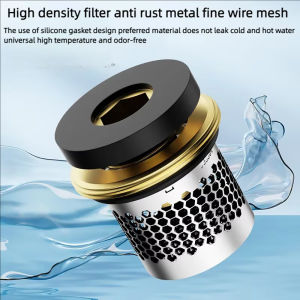 Brass Water Stop Valve Gasket Anti-reflux Valve Faucet Filter Automatic Stop Valve Angle Valve with Stopcock High Temperature Resistant Faucet Accessories