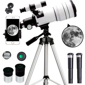 Kính Thiên Văn Chuyên Nghiệp F30070 Độ Phóng Đại Cao 150X Với Lăng Kính Bak4 HD Để Quan Sát Mặt Trăng Sao Và Chim