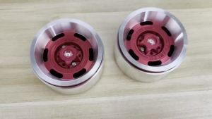 Vintage Design 1.9 Beadlock Wheel Rims （4PCS） Aluminum Alloy 1.9Wheel Hub for 1:10 RC Crawler SCX10 90046 SCX10 III TRX4 TRX6