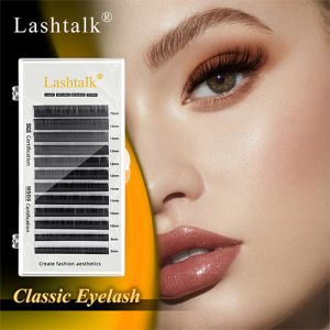 Lashtalk Curl D DD 12 dòng cá nhân cổ điển Mega khối lượng người hâm mộ lông mi nối dài từ nagaraku nghề lông mi giả trang điểm vẻ đẹp tự nhiên