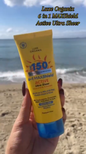 Luxe Organix SPF150 Cooling Sunscreen PA++++ No White Cast Ultra Sheer Face Body Sunblock Sweatproof Waterproof Philippines