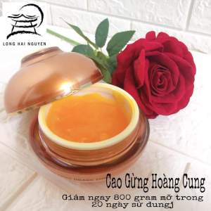 [CHÍNH HÃNG CÔNG TY] Cao gừng tan mỡ hoàng cung hộp 150gr. Gel thoa tan mỡ bụng bắp tay đùi nọng cằm. Cao tan mỡ. Gel massage toàn thân.