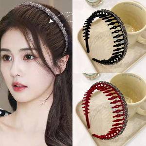 Anti-slip Hair Band with Teeth Forehead Accessory