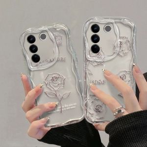 Case OPPO Reno 12 11 10 Pro Reno12 Pro 11F Reno12Pro 8T 8Z 7Z 8 6 5 5G Phone Case with Bracelet Chain Luxury White Clear Cute Fashion Shockproof New Design Girls Women