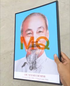 Tranh Treo Cha Phanxicô Xaviê TRƯƠNG BỬU DIỆP - Đóng khung đầy đủ - Tranh chưa làm phép