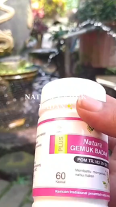 Penggemuk Badan Permanen Bpom Nature Penambah Berat Badan Pria Wanita 60 Kapsul