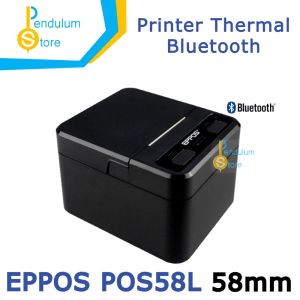Mini Printer Thermal Bluetooth EPPOS PLUS POS58L RPP02N 58mm USB-Bluetooth POS-58L RPP02 | Mini Printer Thermal Bluetooth EPPOS PLUS POS58L dan POS80L RPP02N USB-Bluetooth ukuran kertas 58mm dan 80mm POS-58L RPP02 POS-80L cocok untuk resi alamat struk be