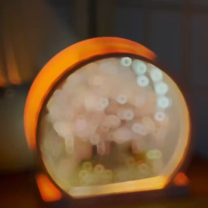 Cherry blossom tree building block picture frame assembly Toys wiht LED Light Acrylic box preserved bouquet handmade DIY Bricks Toys Valentines Day gift for girlfriend