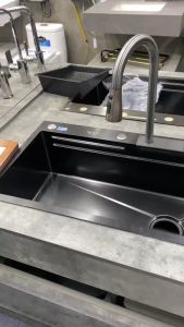 Chậu rửa bát 1 hố Bồn rửa chén Chậu rửa chén INOX 304 KT 78x46cm