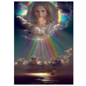 5D Diamond Painting Religious Madonna Jesus Mosaic DIY Full Cross Stitch Rhineons Home Decor