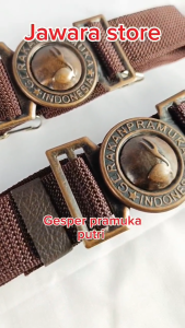 Gesper Ikat Pinggang Pramuka Penggalang Putri