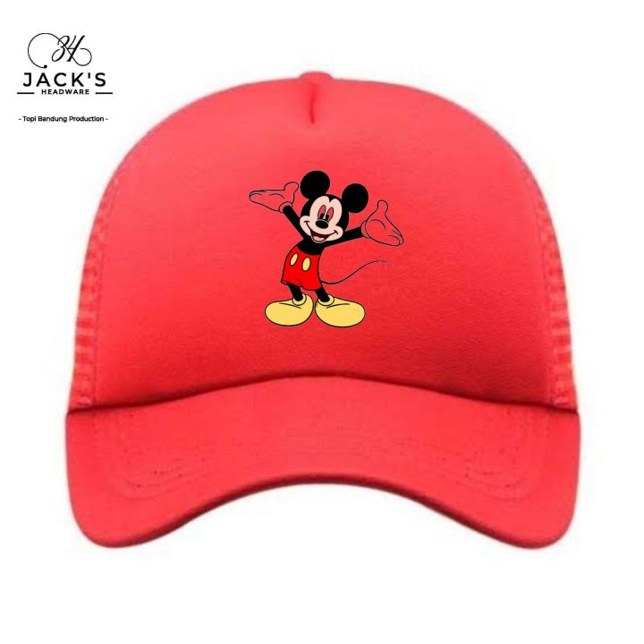 TOPI JARING CUSTOM NAMA, GAMBAR, LOGO/ TOPI JARING KEKINIAN