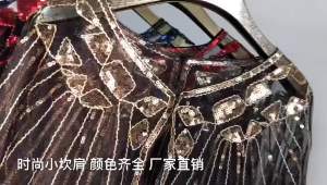1920s Retro Beaded Sequin Flapper Shawl Loose Decoration Outerwear Short Cape Evening Party Ladies Cloak Shawl PST02#