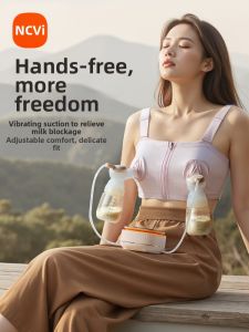 Bilateral Frequency Adjustment Automatic Breast Pump with Vibration Massage