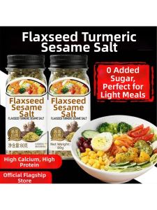 Organic Certified Additive Free Sesame Turmeric Flaxseed Steamed Bun